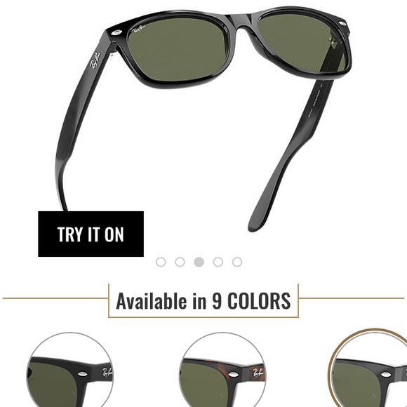 Ray Ban New Wayfarer Classic Sunglasses - Picture 6 of 16